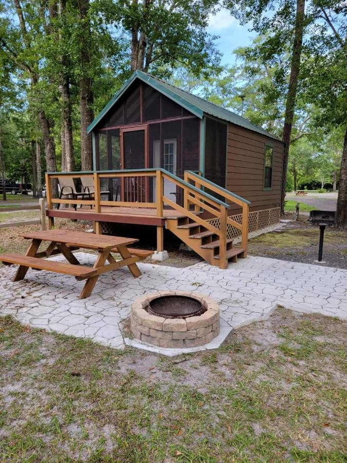 Okefenokee Pastimes Cabins And Campground Stanley Landing Exterior photo